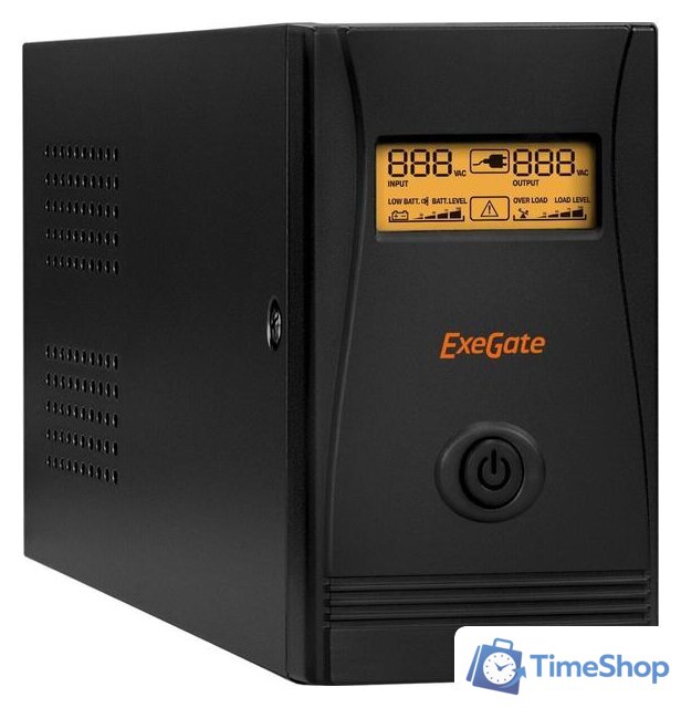 Источник бесперебойного питания ExeGate SpecialPro Smart LLB-800.LCD.AVR.C13.RJ.USB - Изображение №1 — Интернет-магазин Time-Shop
