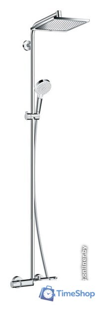 Душевая система  Hansgrohe Crometta E 240 1jet Showerpipe [27298000] - Изображение №1 — Интернет-магазин Time-Shop