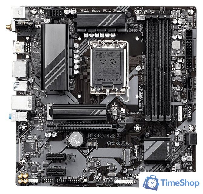 Материнская плата Gigabyte B760M DS3H AX (rev. 1.x) - Изображение №1 — Интернет-магазин Time-Shop