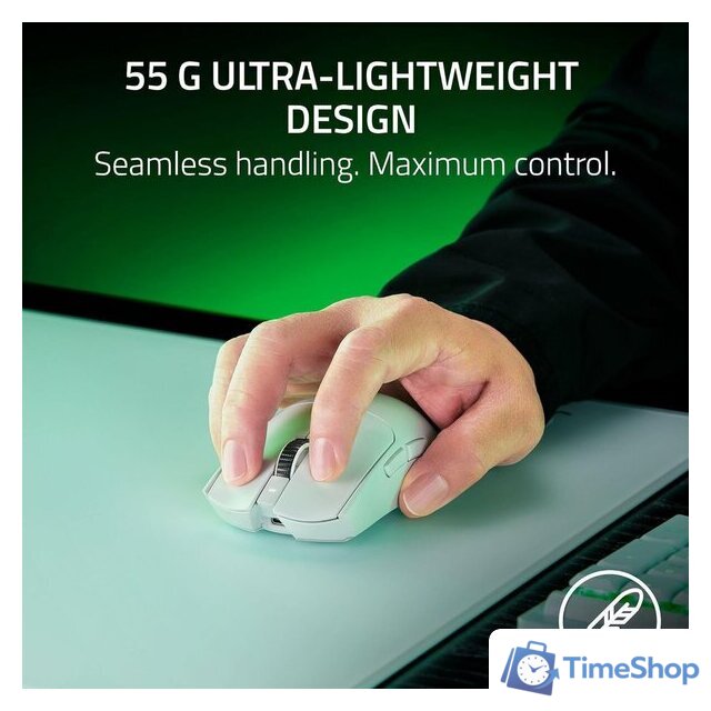 Игровая мышь Razer Viper V3 Pro (белый) - Изображение №2 — Интернет-магазин Time-Shop