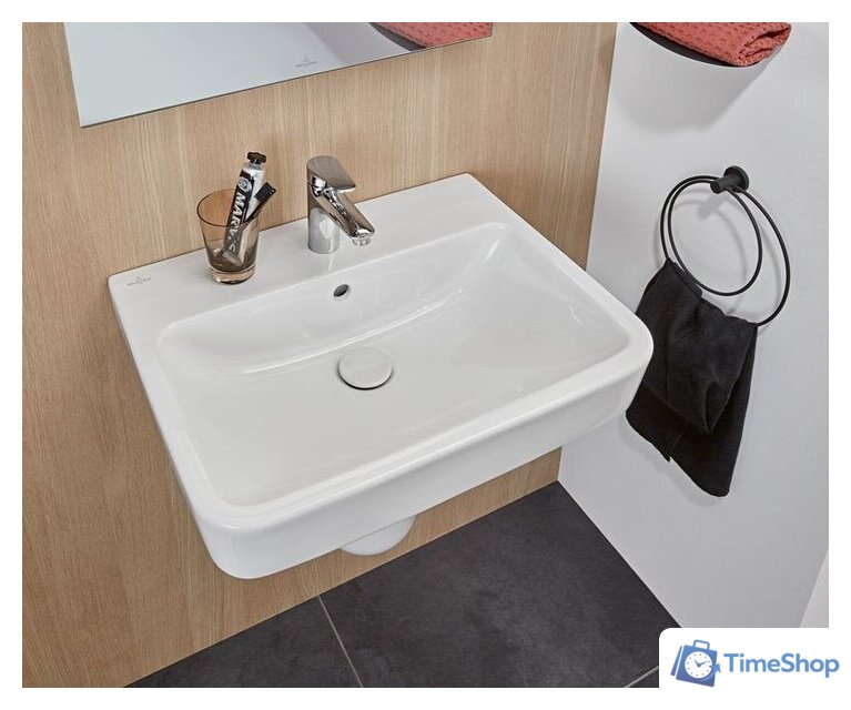 Умывальник Villeroy & Boch O.Novo 4A416001 - Изображение №10 — Интернет-магазин Time-Shop