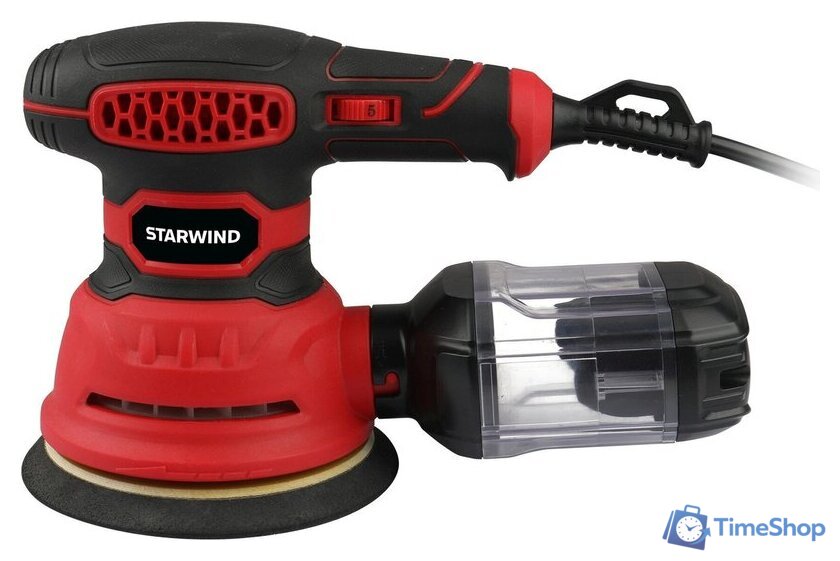 Эксцентриковая шлифмашина StarWind OS125-400S1 - Изображение №3 — Интернет-магазин Time-Shop