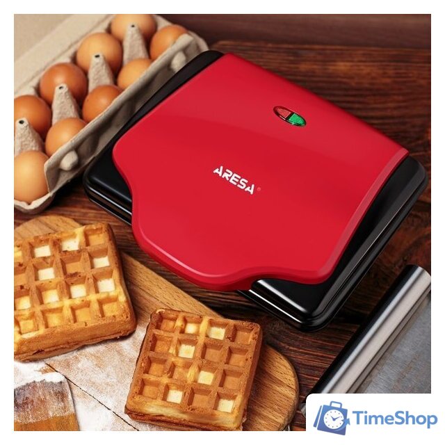 Вафельница Aresa AR-2801 - Изображение №6 — Интернет-магазин Time-Shop