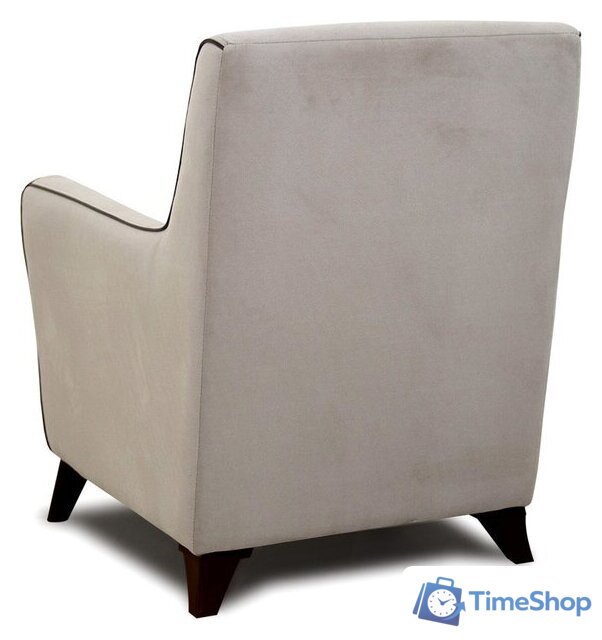 Интерьерное кресло Нижегородмебель Френсис ТК 262 (офелия/амиго велюр, бежевый) - Изображение №4 — Интернет-магазин Time-Shop