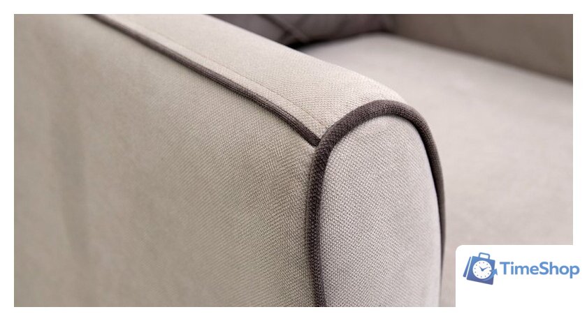 Интерьерное кресло Нижегородмебель Френсис ТК 262 (офелия/амиго велюр, бежевый) - Изображение №6 — Интернет-магазин Time-Shop