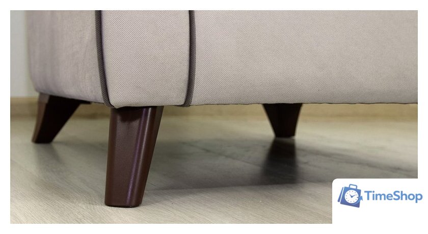 Интерьерное кресло Нижегородмебель Френсис ТК 262 (офелия/амиго велюр, бежевый) - Изображение №10 — Интернет-магазин Time-Shop