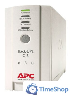 Источник бесперебойного питания APC Back-UPS CS 650VA (BK650EI) - Изображение №1 — Интернет-магазин Time-Shop