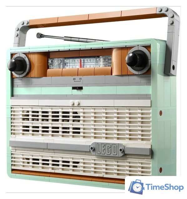 Конструктор LEGO Icons 10334 Радио в стиле ретро - Изображение №4 — Интернет-магазин Time-Shop