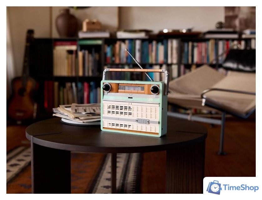 Конструктор LEGO Icons 10334 Радио в стиле ретро - Изображение №9 — Интернет-магазин Time-Shop