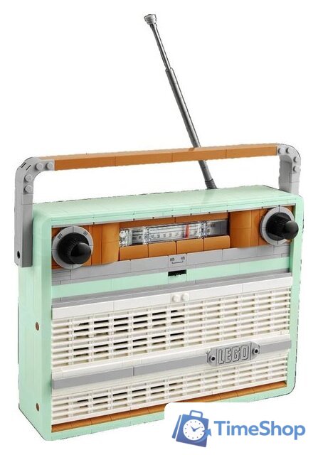 Конструктор LEGO Icons 10334 Радио в стиле ретро - Изображение №1 — Интернет-магазин Time-Shop