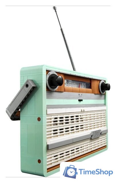 Конструктор LEGO Icons 10334 Радио в стиле ретро - Изображение №5 — Интернет-магазин Time-Shop