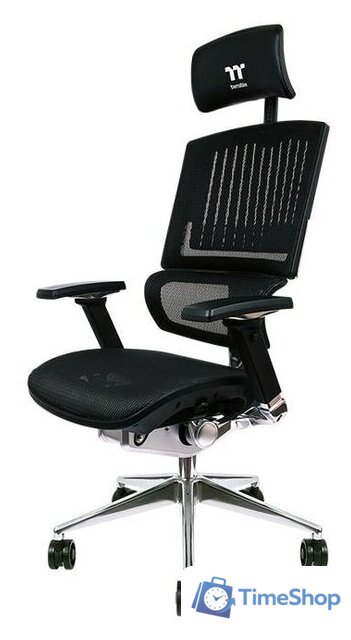 Офисное кресло Thermaltake CyberChair E500 GGC-EG5-BBLFDM-01 (черный) - Изображение №3 — Интернет-магазин Time-Shop