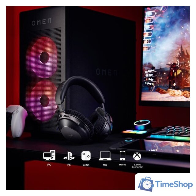 Наушники HyperX Cloud Alpha 2 (черный) - Изображение №11 — Интернет-магазин Time-Shop