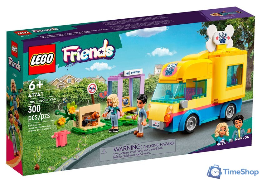 Конструктор LEGO Friends 41741 Фургон для спасения собак - Изображение №1 — Интернет-магазин Time-Shop