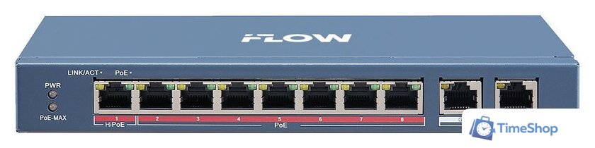 Неуправляемый коммутатор iFlow F-SW-EU410HPOE-V - Изображение №1 — Интернет-магазин Time-Shop