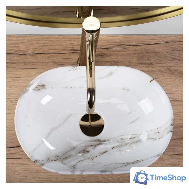 Умывальник Rea Amelia Mini U9107 (белый) - Изображение №2 — Интернет-магазин Time-Shop