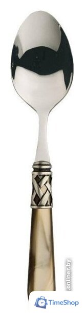 Набор столовых приборов Bugatti Aladdin ALBOM-C4250 (24 шт, хром/оникс/состаренное серебро) - Изображение №5 — Интернет-магазин Time-Shop