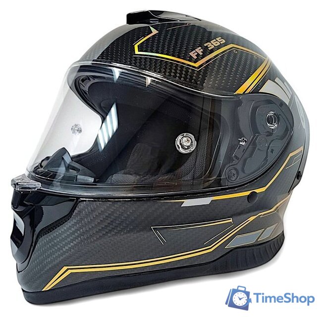 Мотошлем AIM RH365 365-012-S (S, Carbon Kaiqi Golden) - Изображение №1 — Интернет-магазин Time-Shop