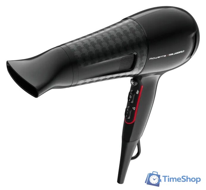 Фен Rowenta Karl Lagerfeld CV591LF0 - Изображение №1 — Интернет-магазин Time-Shop