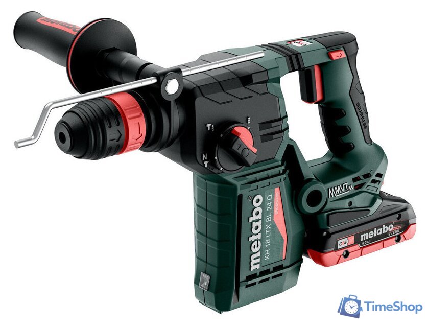 Перфоратор Metabo KH 18 LTX BL 24 Q 601714800 (с 2-мя АКБ, кейс) - Изображение №1 — Интернет-магазин Time-Shop