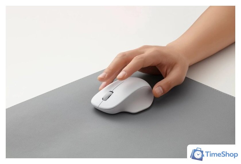 Мышь Xiaomi Wireless Mouse Comfort Edition XMWXSB04YM (белый, международная версия) - Изображение №6 — Интернет-магазин Time-Shop