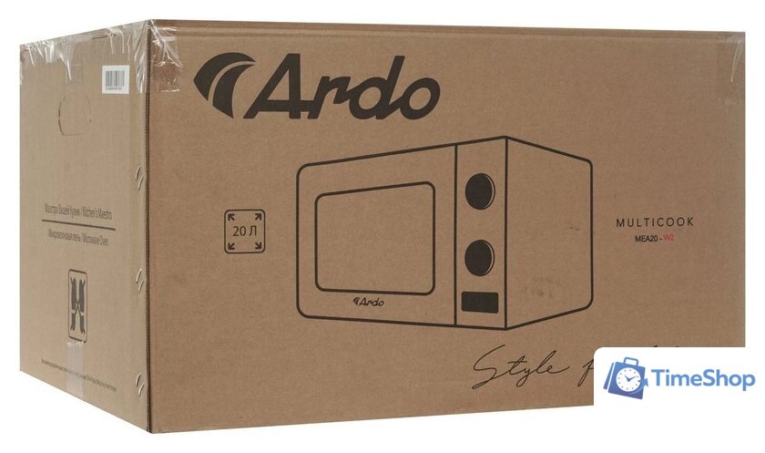 Микроволновая печь ARDO MEA20-W2 - Изображение №9 — Интернет-магазин Time-Shop