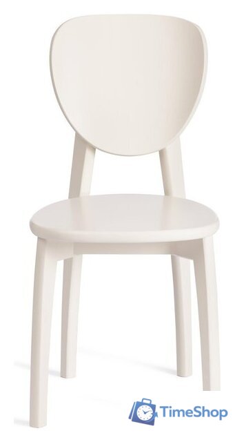 Стул TetChair Diamante жесткое сиденье (бук/ivory white) - Изображение №5 — Интернет-магазин Time-Shop
