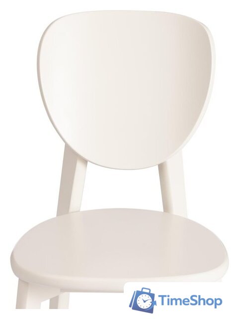 Стул TetChair Diamante жесткое сиденье (бук/ivory white) - Изображение №6 — Интернет-магазин Time-Shop