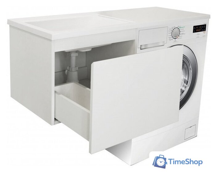  Эстет Тумба Dallas Luxe ФР-00001925 с умывальником Dallas 120 (левая) - Изображение №4 — Интернет-магазин Time-Shop