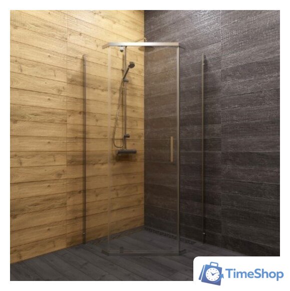 Душевой уголок Triton Дека-Блэк 90x90 (хром, без поддона) - Изображение №6 — Интернет-магазин Time-Shop