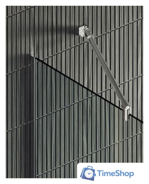 Душевая стенка MaybahGlass 195x89 MGD-689-5у (прозрачное стекло/хром матовый) - Изображение №2 — Интернет-магазин Time-Shop