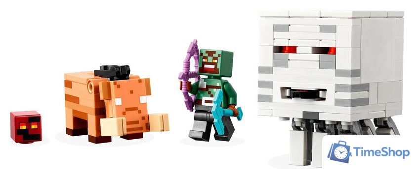 Конструктор LEGO Minecraft 21255 Засада у портала в Нижний мир - Изображение №6 — Интернет-магазин Time-Shop