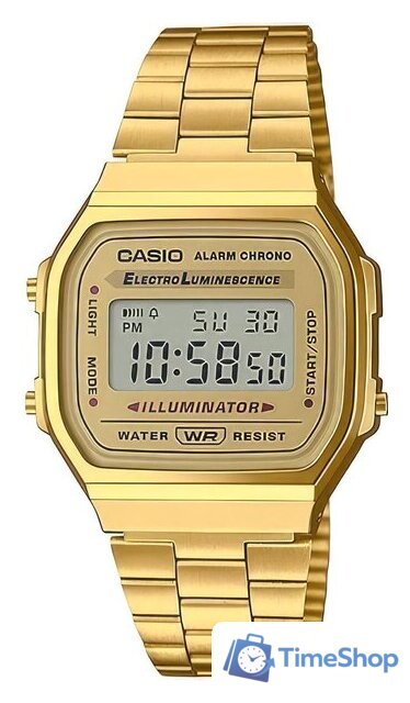 Наручные часы Casio A-168WG-9W - Изображение №1 — Интернет-магазин Time-Shop