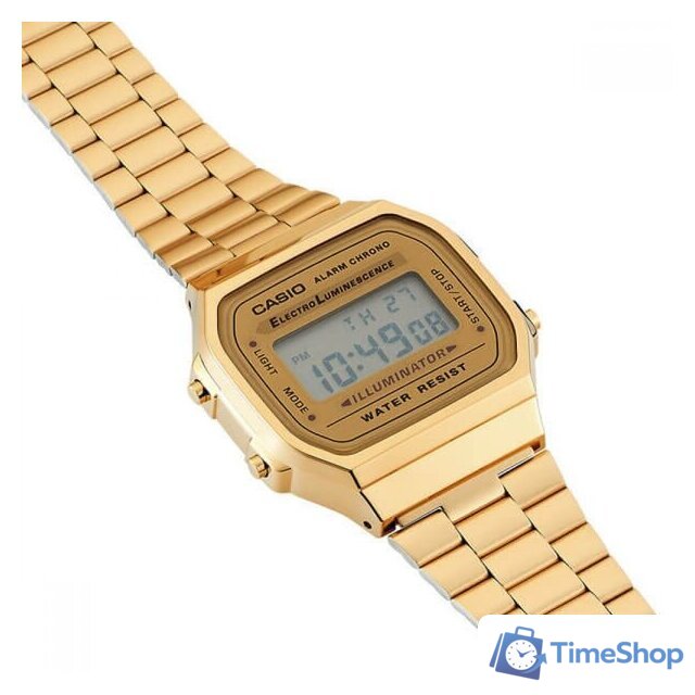 Наручные часы Casio A-168WG-9W - Изображение №5 — Интернет-магазин Time-Shop
