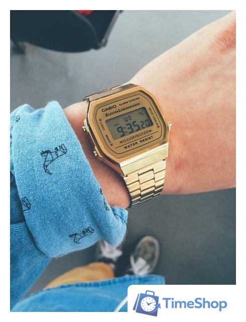Наручные часы Casio A-168WG-9W - Изображение №2 — Интернет-магазин Time-Shop