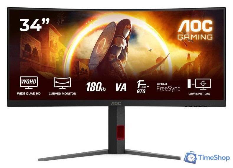 Игровой монитор AOC Agon CU34G4 - Изображение №1 — Интернет-магазин Time-Shop