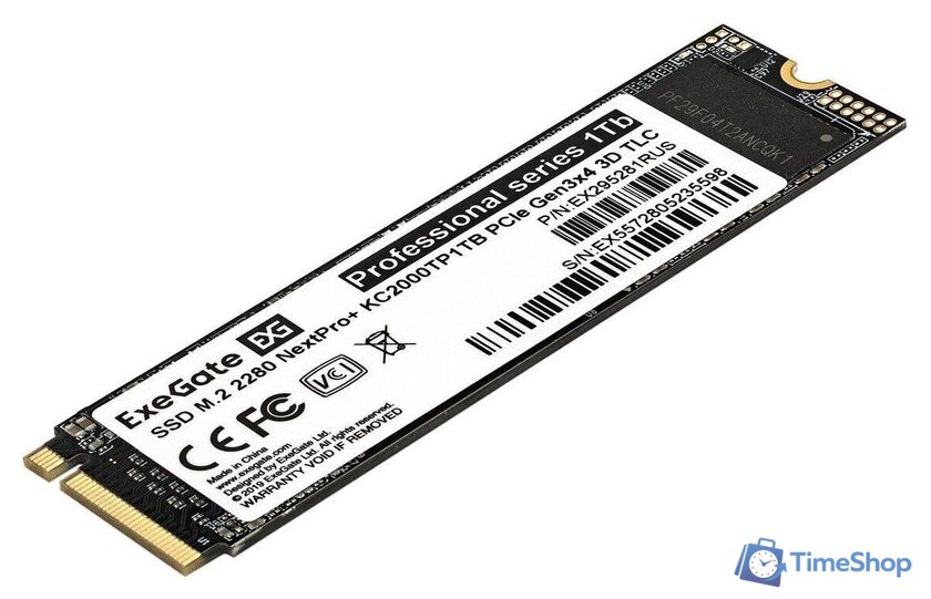 SSD ExeGate NextPro+ 1TB KC2000TP1TB - Изображение №2 — Интернет-магазин Time-Shop