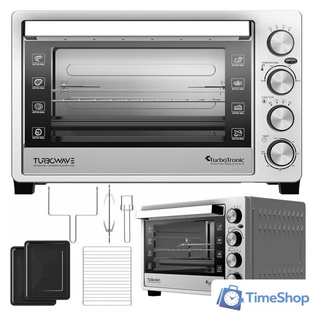 Мини-печь TurboTronic TT-EVS38 - Изображение №2 — Интернет-магазин Time-Shop