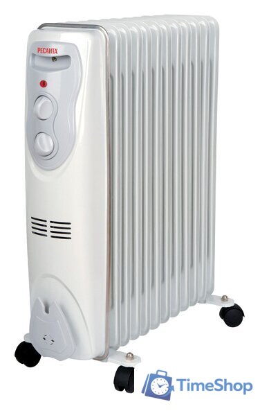 Масляный радиатор Ресанта ОМ-12Н - Изображение №1 — Интернет-магазин Time-Shop