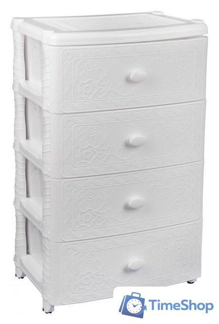 Комод Альтернатива Флоран (белый) М6786 - Изображение №1 — Интернет-магазин Time-Shop