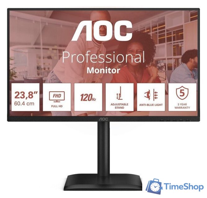 Монитор AOC 24E4CV - Изображение №1 — Интернет-магазин Time-Shop