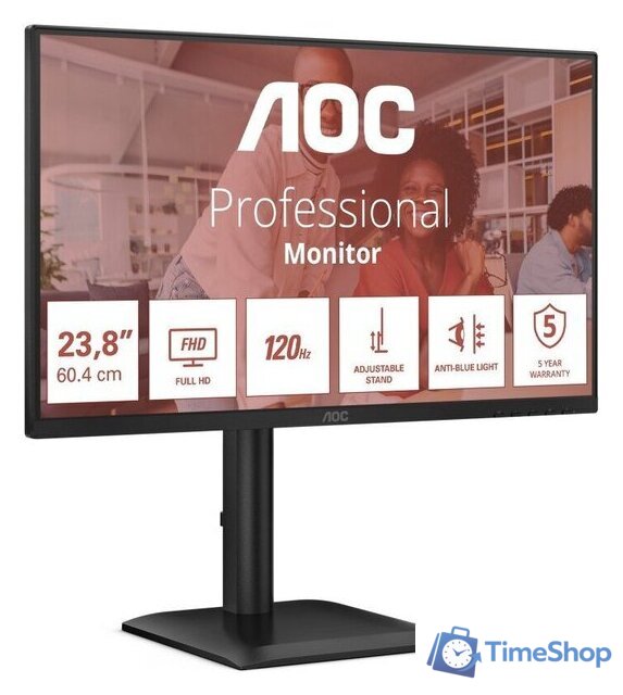 Монитор AOC 24E4CV - Изображение №3 — Интернет-магазин Time-Shop