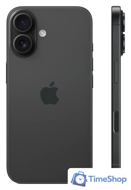 Телефон Apple iPhone 16 256GB (черный) - Изображение №2 — Интернет-магазин Time-Shop
