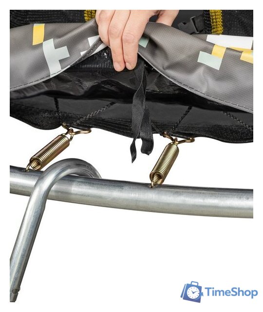 Батут Sundays Favorite Premium 8FT (квадраты, с сеткой, с лестницей) - Изображение №8 — Интернет-магазин Time-Shop