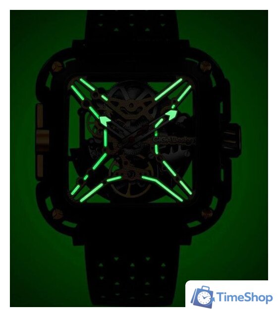 Наручные часы CIGA Design Series X Gorilla X021-BLGO-W25BK - Изображение №6 — Интернет-магазин Time-Shop
