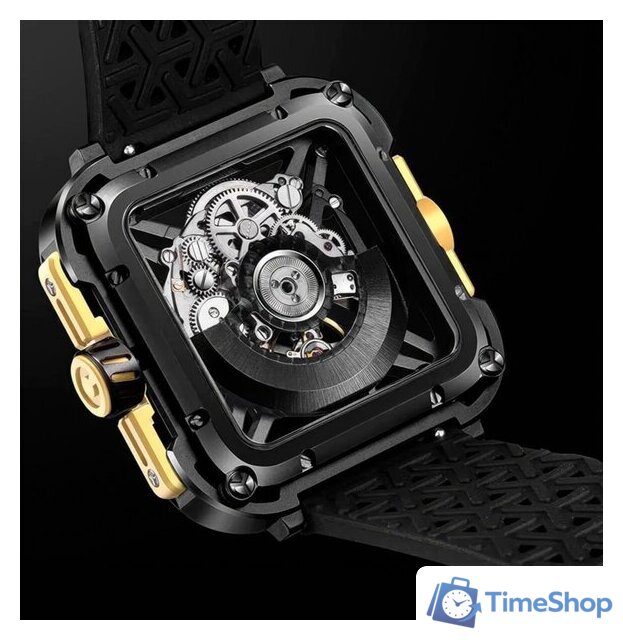 Наручные часы CIGA Design Series X Gorilla X021-BLGO-W25BK - Изображение №5 — Интернет-магазин Time-Shop