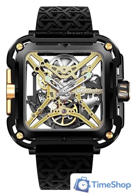 Наручные часы CIGA Design Series X Gorilla X021-BLGO-W25BK - Изображение №1 — Интернет-магазин Time-Shop