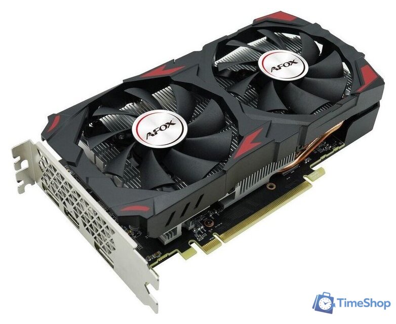 Видеокарта AFOX Radeon RX 580 4GB GDDR5 AFRX580-4096D5H3-V3 - Изображение №3 — Интернет-магазин Time-Shop