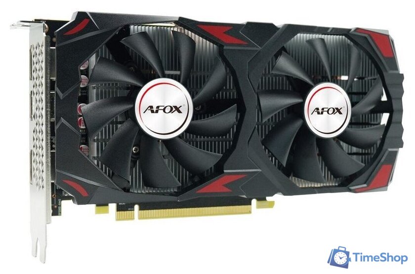Видеокарта AFOX Radeon RX 580 4GB GDDR5 AFRX580-4096D5H3-V3 - Изображение №2 — Интернет-магазин Time-Shop