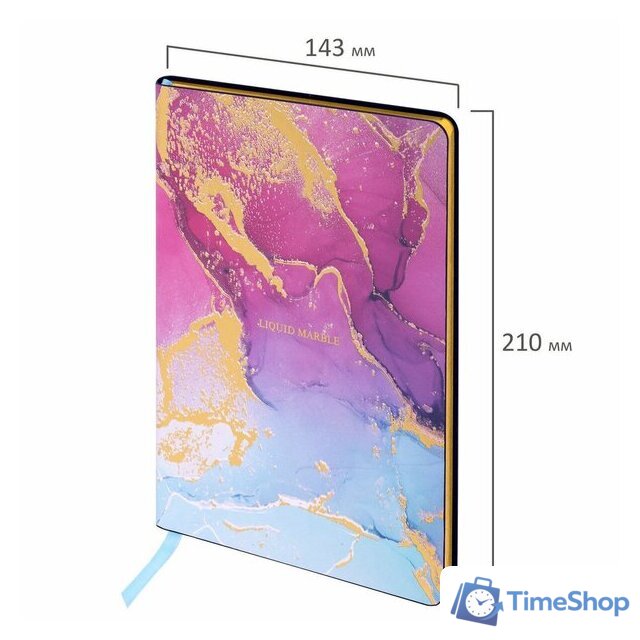 Ежедневник BRAUBERG Vista Marble 112063 - Изображение №5 — Интернет-магазин Time-Shop